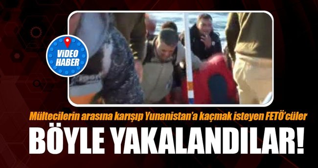Lastik botla Yunanistan'a kaçmaya çalışan 3 FETÖ/PDY üyesi böyle yakalandı