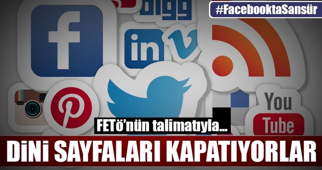 Facebook ve Twitter dini sayfaları kapatıyor!
