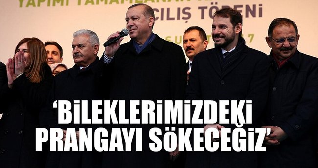 ‘Bileklerimizdeki prangayı sökeceğiz’
