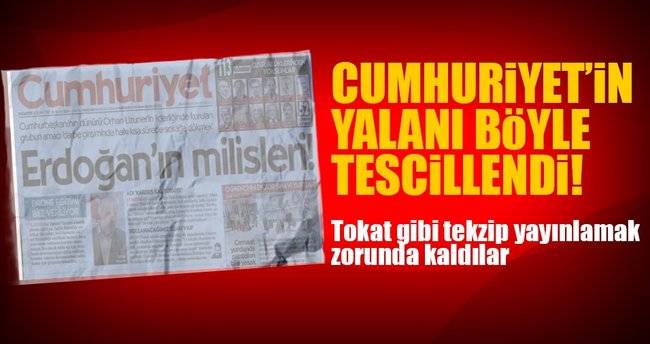 Cumhuriyet’in yalan haberi böyle tescillendi