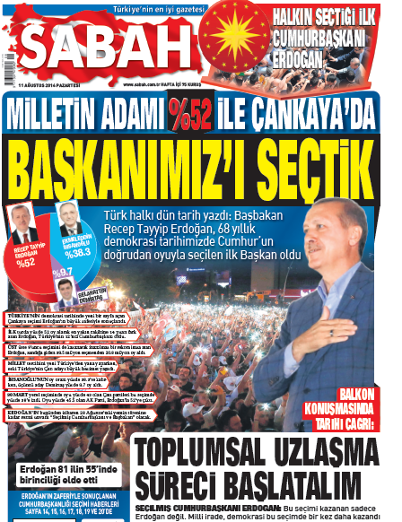 Erdoğan'ın Cumhurbaşkanı Seçilmesinin 3. Yıldönümü