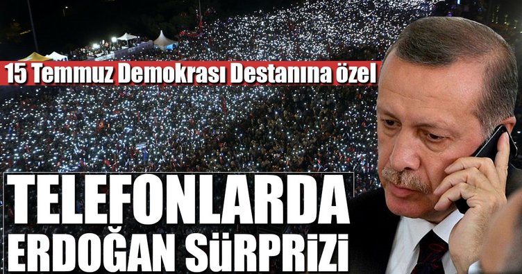 Cumhurbaşkanı Erdoğan`dan sesli mesaj