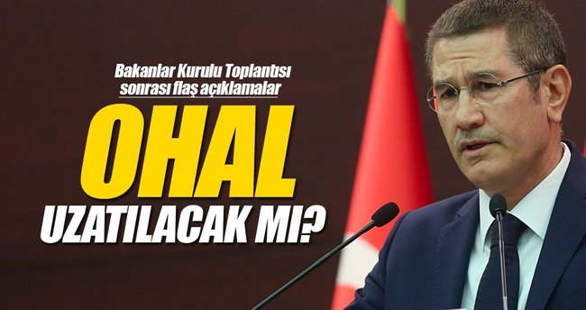 Bakanlar Kurulu sonrası flaş açıklamalar