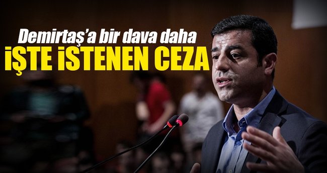 Demirtaş’a bir dava daha