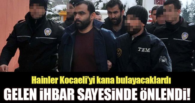 Son dakika: Kocaeli'de eylem hazırlığındaki PKK üyeleri ihbar sayesinde yakalandı