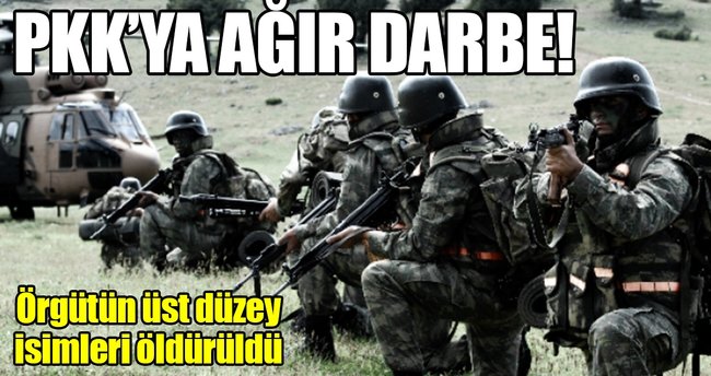 Mardin'de PKK'ya ağır darbe!
