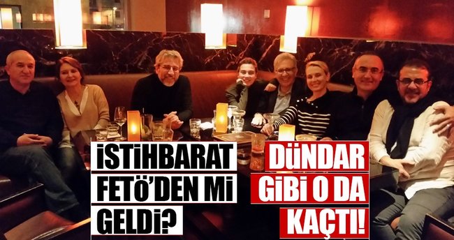 O da Dündar gibi kaçtı