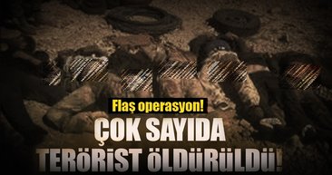 TSK'dan K. Irak'a operasyon: 6 terörist öldürüldü