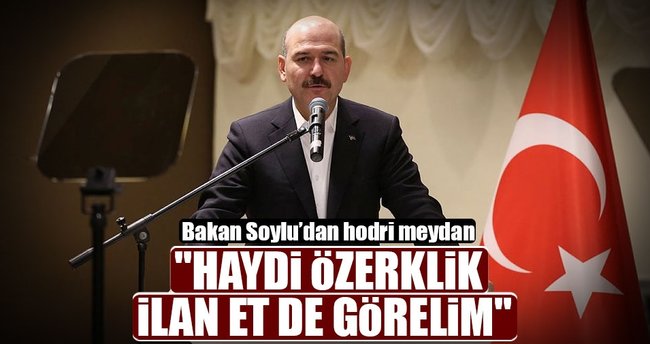 İçişleri Bakanı Soylu: Milletimiz artık terör istemiyor