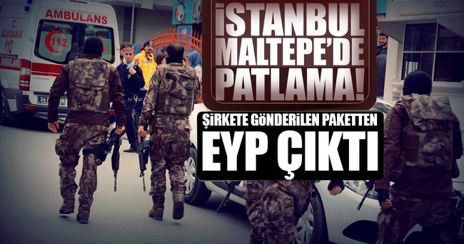 İstanbul Maltepe'de patlama!