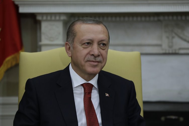 Erdoğan-Trump görüşmesinden ilk kareler