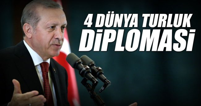 2016’da 4 dünya turluk diplomasi